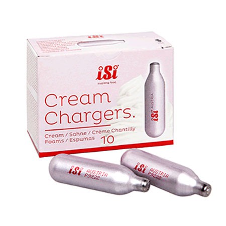 2140402.jpg Баллончики для сифона для сливок N2О серебрянные 10шт